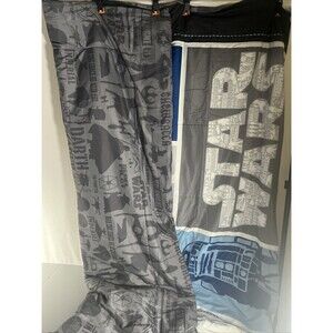 Star Wars Vintage Twin Full 64" X 86" Comforter R2-D2 Luke Vader Imperial Rebel